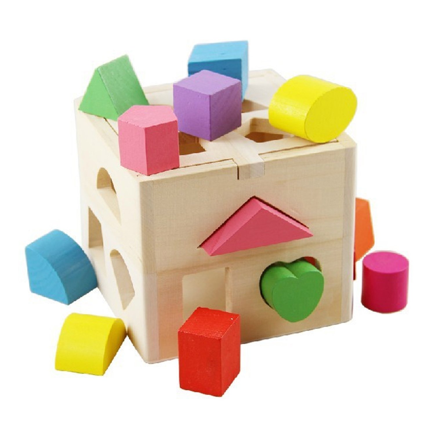 Young Mindz Classic Shape Sorting Cube - Keywest Internationale Sales Corp.