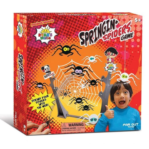 Ryan's World Spingin' Spiders Game - Keywest Internationale Sales Corp.